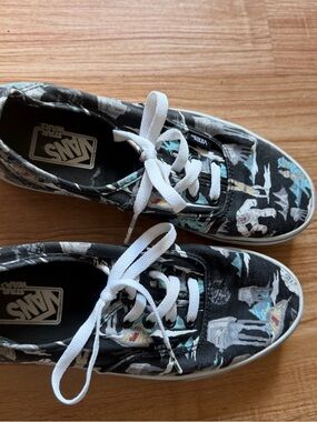 Vans exclusive Hoth Star Wars lace up slip ons